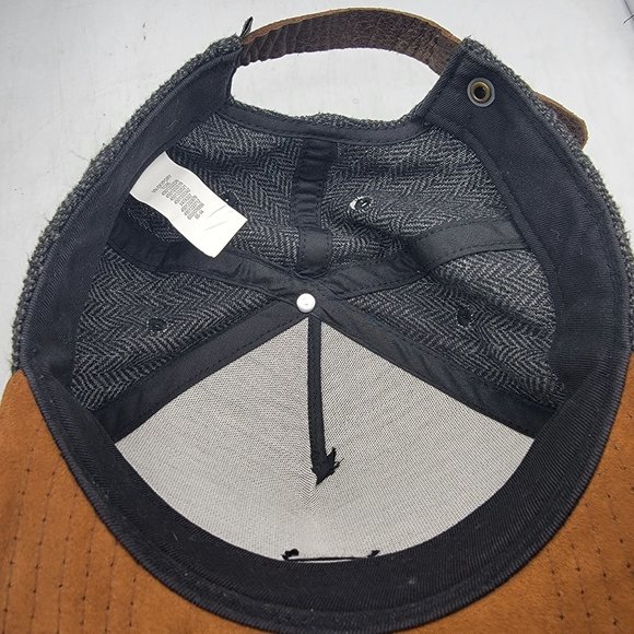 Vans Gray Brown Adjustable Hat Cap Skateboarding Casual Outdoors Fashion - Picture 7 of 9